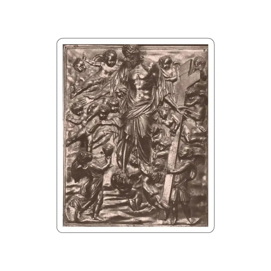 SANSOVINO, Jacopo - Allegory of Redemption (Artwork) STICKER Vinyl Die-Cut Decal - The Sticker Space