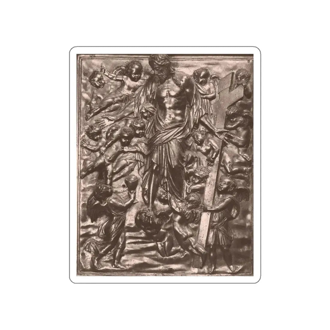 SANSOVINO, Jacopo - Allegory of Redemption (Artwork) STICKER Vinyl Die-Cut Decal - The Sticker Space
