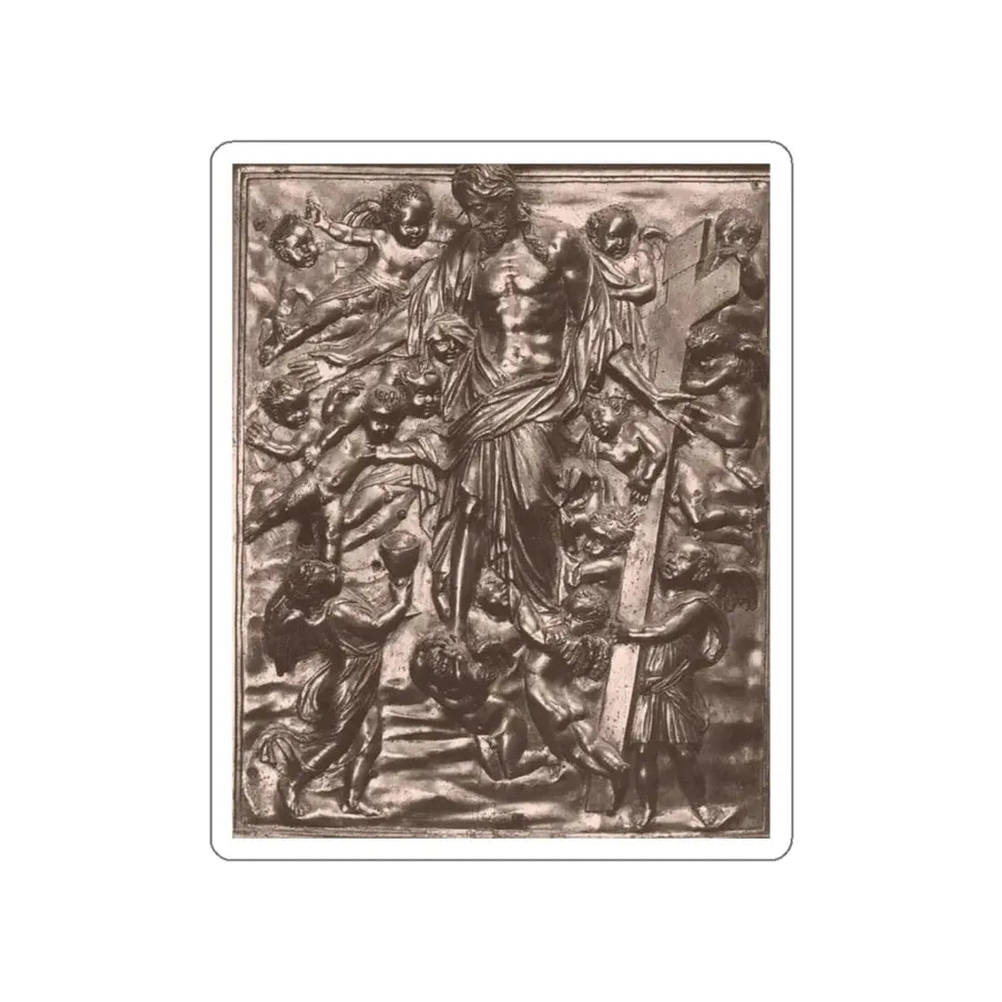 SANSOVINO, Jacopo - Allegory of Redemption (Artwork) STICKER Vinyl Die-Cut Decal - The Sticker Space
