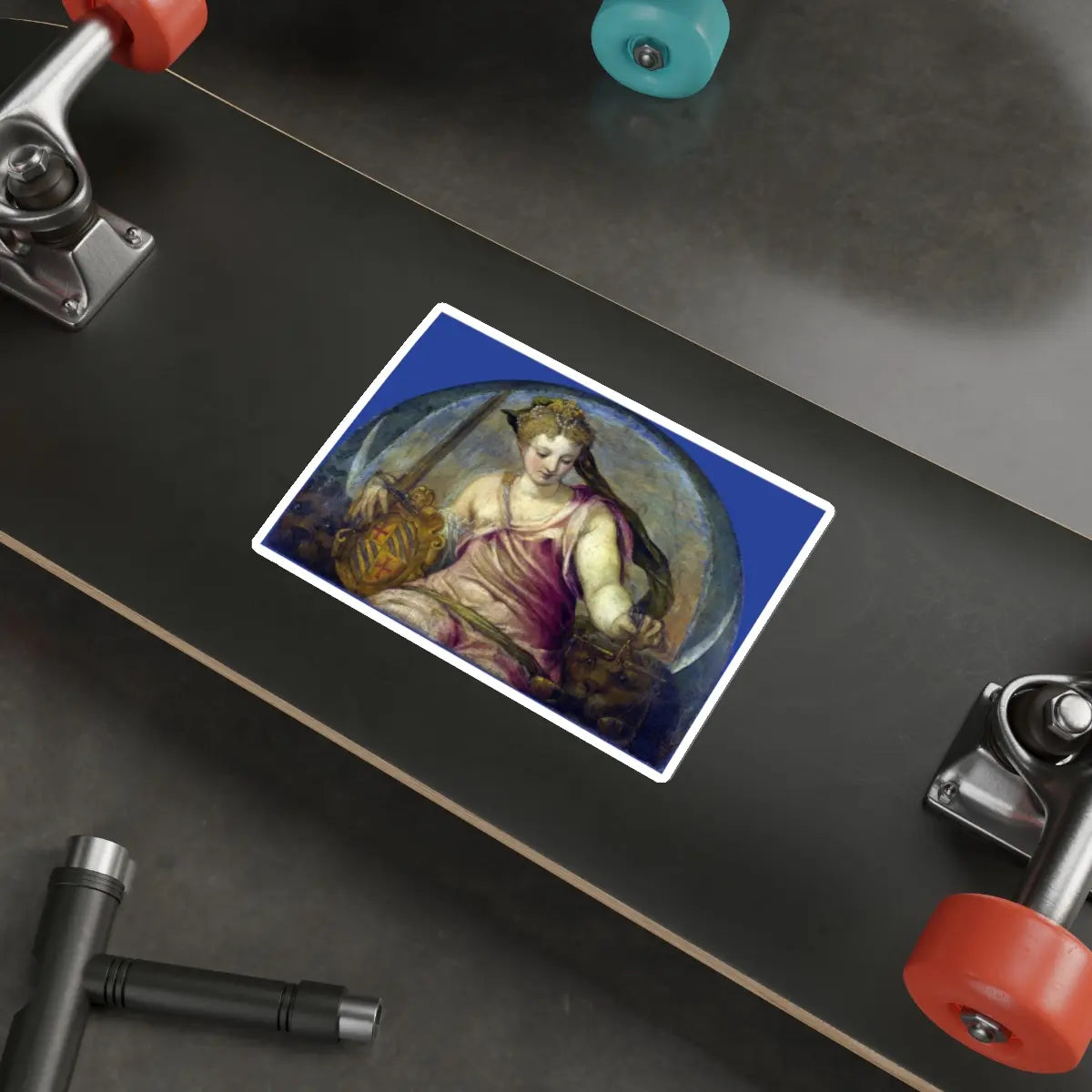 SKU:20786632350177407387 Sticker types:White Shape:Die-Cut Sizes:6" × 6"