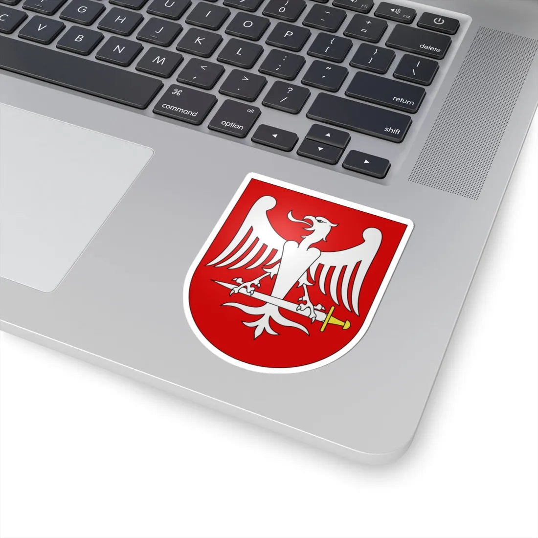 SantAntonino-coat of arms (Switzerland) (Coat of Arms) STICKER Vinyl Kiss-Cut Decal - The Sticker Space
