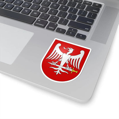 SantAntonino-coat of arms (Switzerland) (Coat of Arms) STICKER Vinyl Kiss-Cut Decal - The Sticker Space
