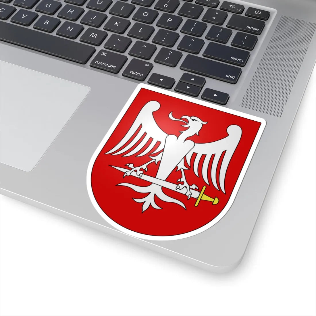 SantAntonino-coat of arms (Switzerland) (Coat of Arms) STICKER Vinyl Kiss-Cut Decal - The Sticker Space