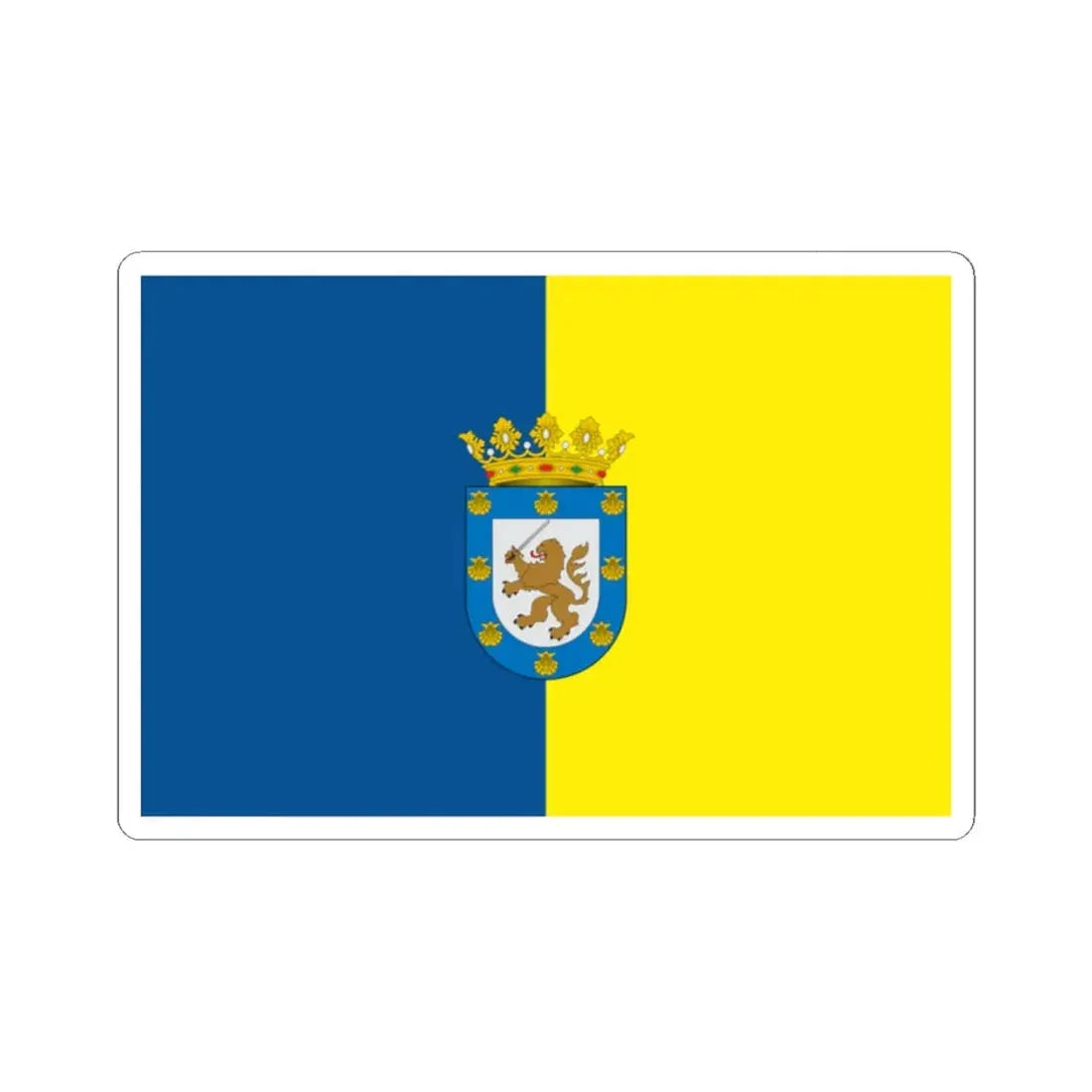 Santiago de Chile (Chile) STICKER Vinyl Kiss-Cut Decal 2 Inch White - The Sticker Space