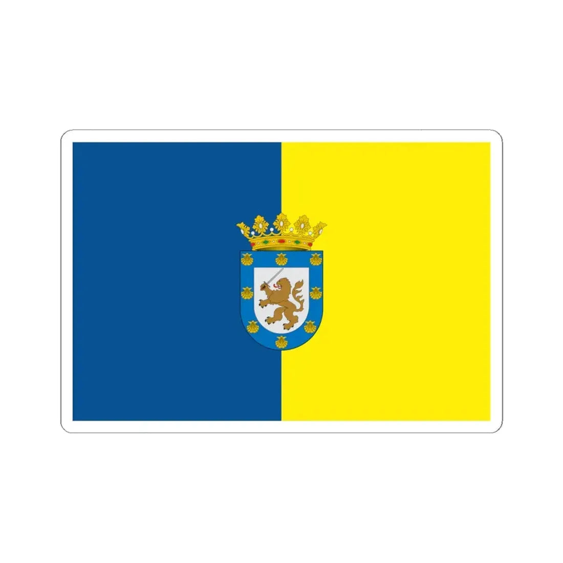 Santiago de Chile (Chile) STICKER Vinyl Kiss-Cut Decal 6 Inch White - The Sticker Space