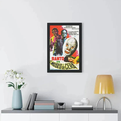 SANTO IN THE WAX MUSEUM (2) 1963 - Framed Movie Poster - The Sticker Space