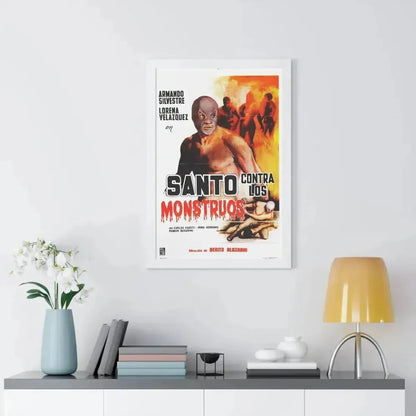 SANTO VS THE ZOMBIES (3) 1961 - Framed Movie Poster - The Sticker Space