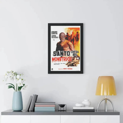 SANTO VS THE ZOMBIES (3) 1961 - Framed Movie Poster - The Sticker Space