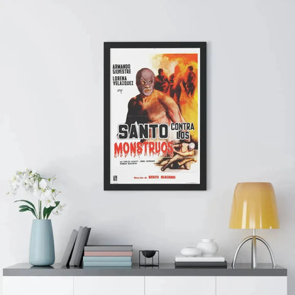 SANTO VS THE ZOMBIES (3) 1961 - Framed Movie Poster - The Sticker Space