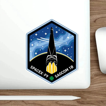 SAOCOM 1B (SpaceX) STICKER Vinyl Die-Cut Decal - The Sticker Space