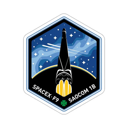 SAOCOM 1B (SpaceX) STICKER Vinyl Die-Cut Decal - The Sticker Space