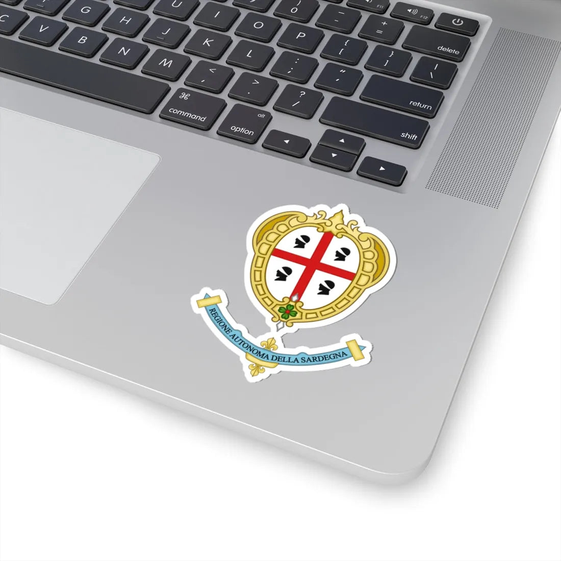 Sardegna-Stemma (Italy) (Coat of Arms) STICKER Vinyl Kiss-Cut Decal - The Sticker Space