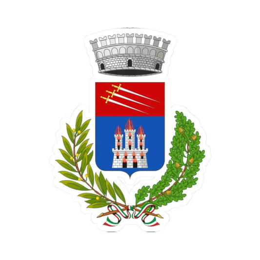 Sarego-Stemma (Italy) (Coat of Arms) STICKER Vinyl Kiss-Cut Decal 2 Inch White - The Sticker Space