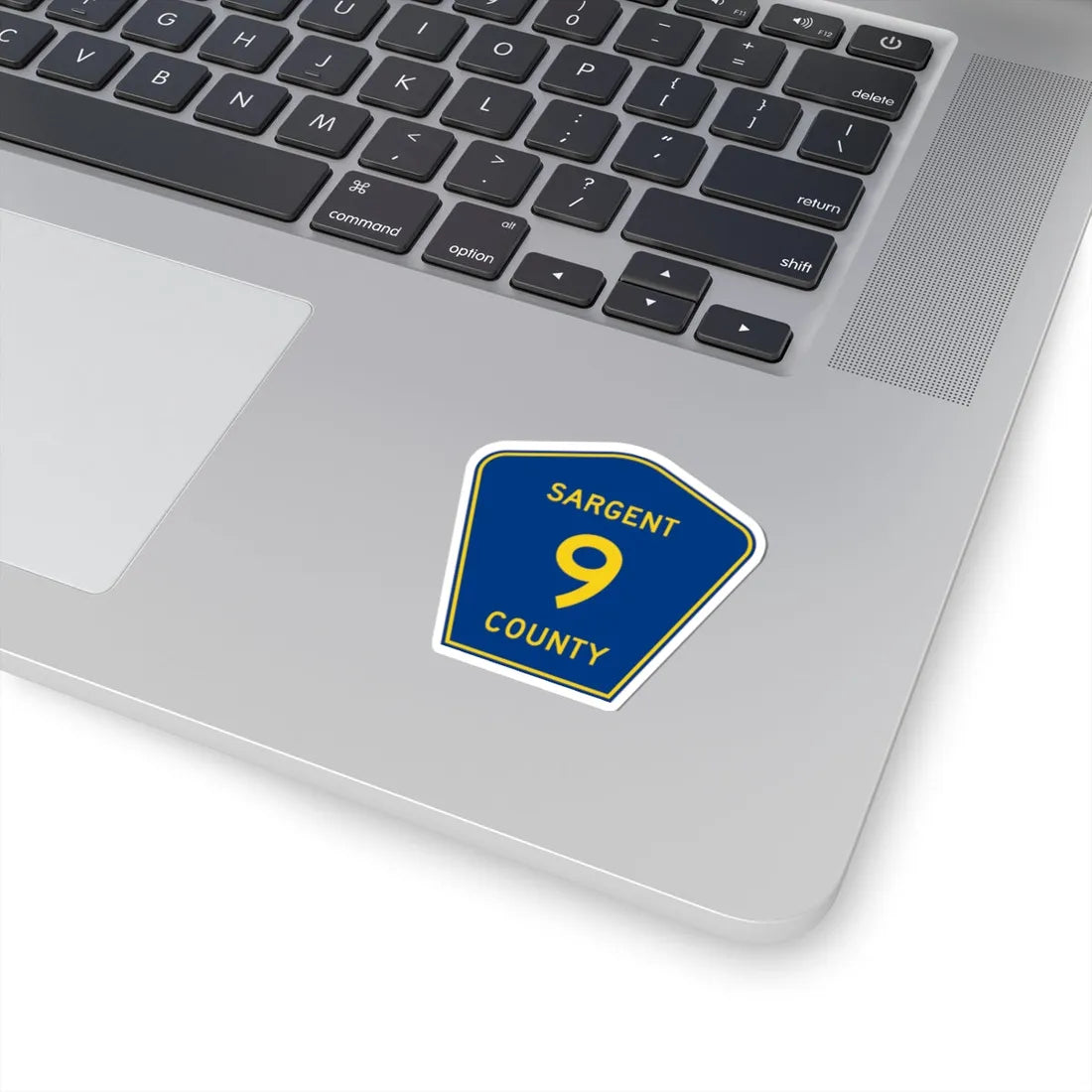 Sargent County Route 9 ND (North Dakota) (Road Sign) STICKER Vinyl Kiss-Cut Decal - The Sticker Space