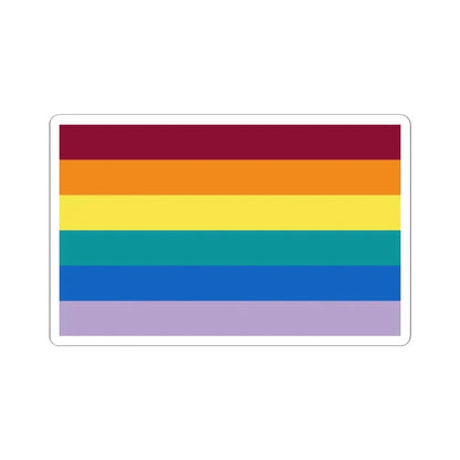 Saryan Equal Distance Armenia Flag (Armenia) STICKER Vinyl Kiss-Cut Decal 2 Inch White - The Sticker Space