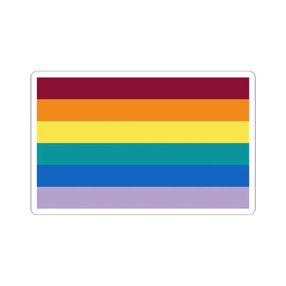 Saryan Equal Distance Armenia Flag (Armenia) STICKER Vinyl Kiss-Cut Decal 3 Inch White - The Sticker Space