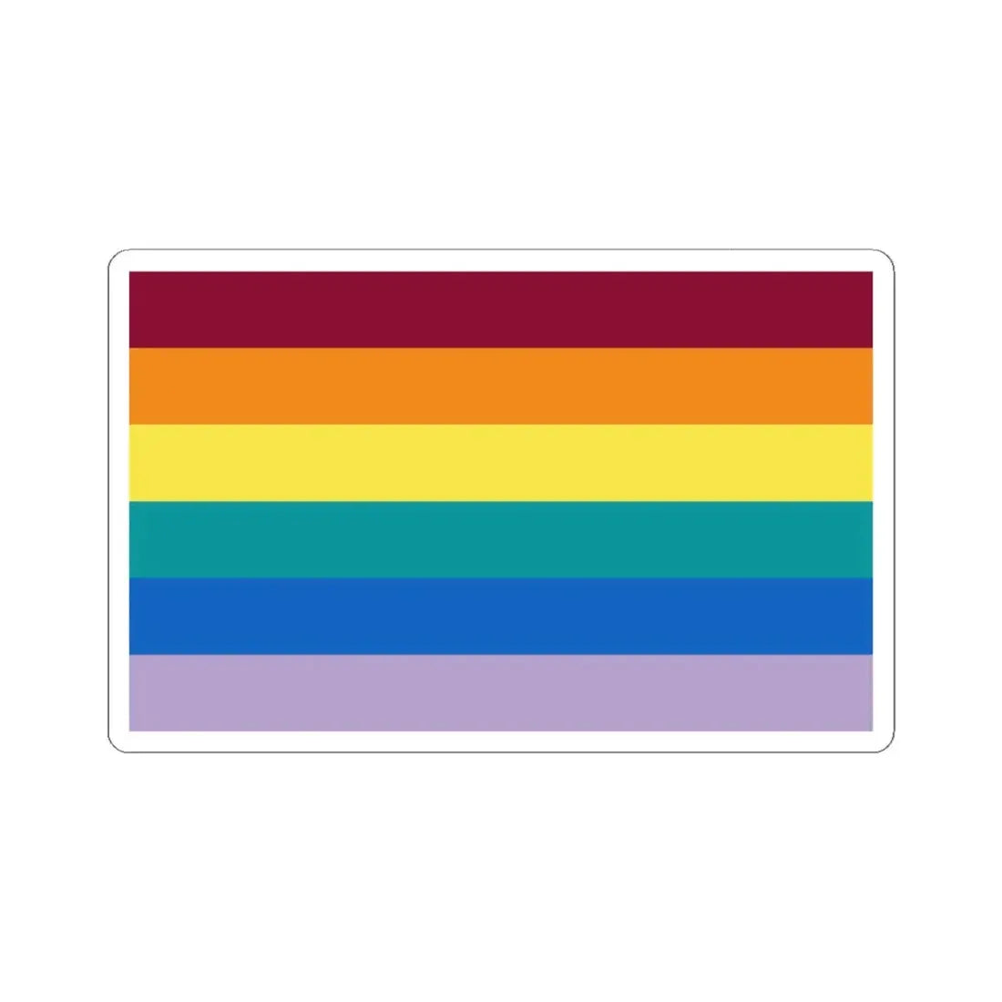 Saryan Equal Distance Armenia Flag (Armenia) STICKER Vinyl Kiss-Cut Decal 4 Inch White - The Sticker Space