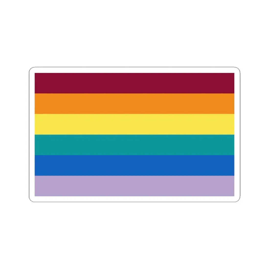 Saryan Equal Distance Armenia Flag (Armenia) STICKER Vinyl Kiss-Cut Decal 6 Inch White - The Sticker Space