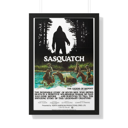 SASQUATCH 1976 - Framed Movie Poster-20" x 30"-The Sticker Space