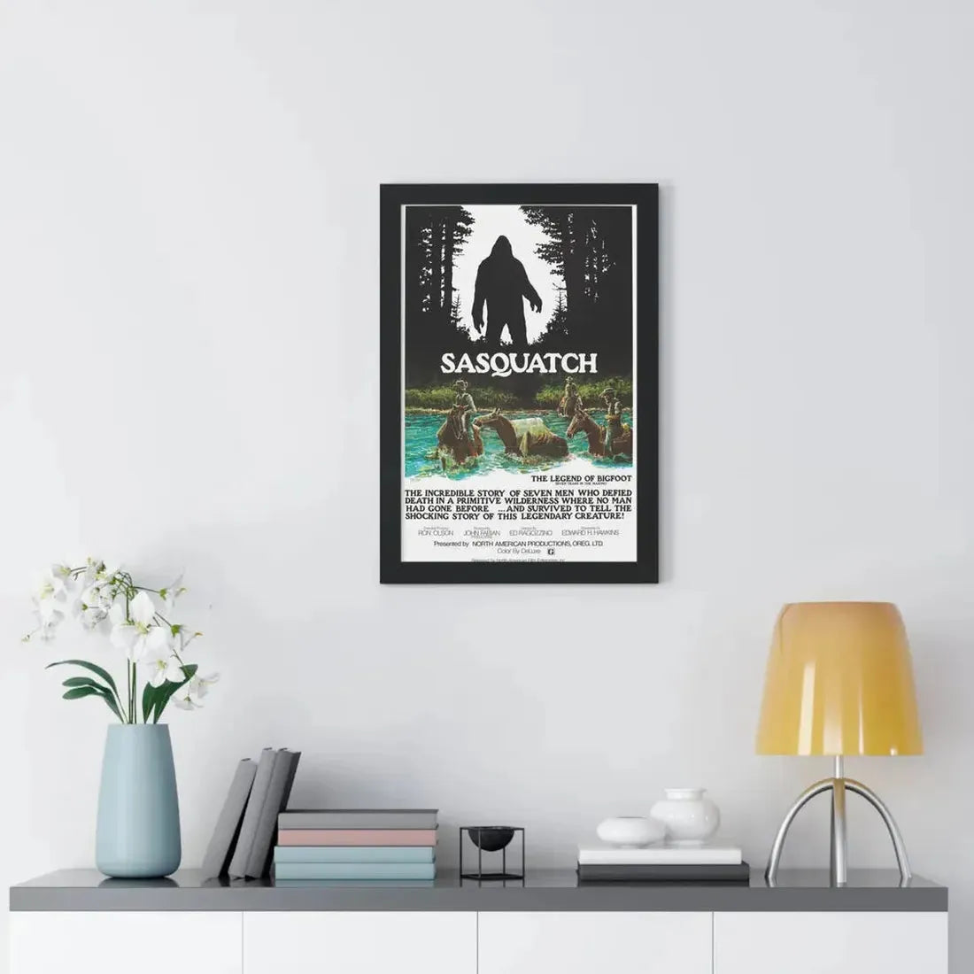 SASQUATCH 1976 - Framed Movie Poster - The Sticker Space