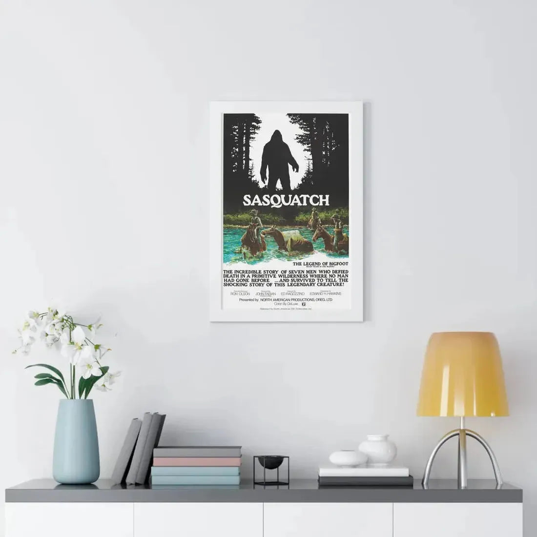 SASQUATCH 1976 - Framed Movie Poster - The Sticker Space