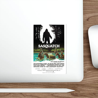 SASQUATCH 1976 Movie Poster STICKER Vinyl Die-Cut Decal-The Sticker Space