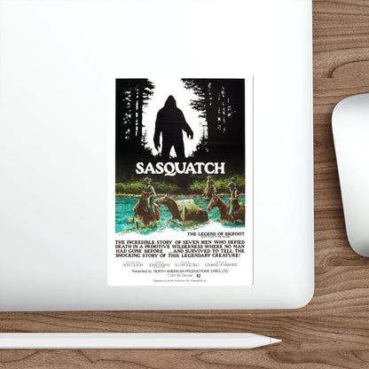 SASQUATCH 1976 Movie Poster STICKER Vinyl Die-Cut Decal-The Sticker Space