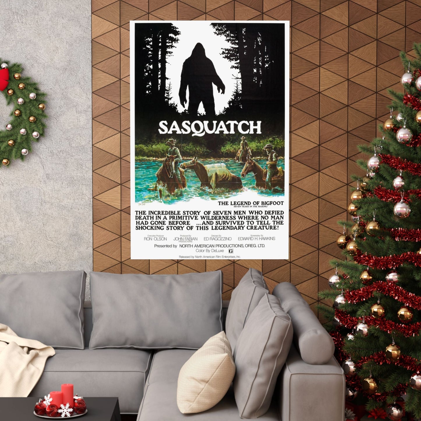 SASQUATCH 1976 - Paper Movie Poster-The Sticker Space