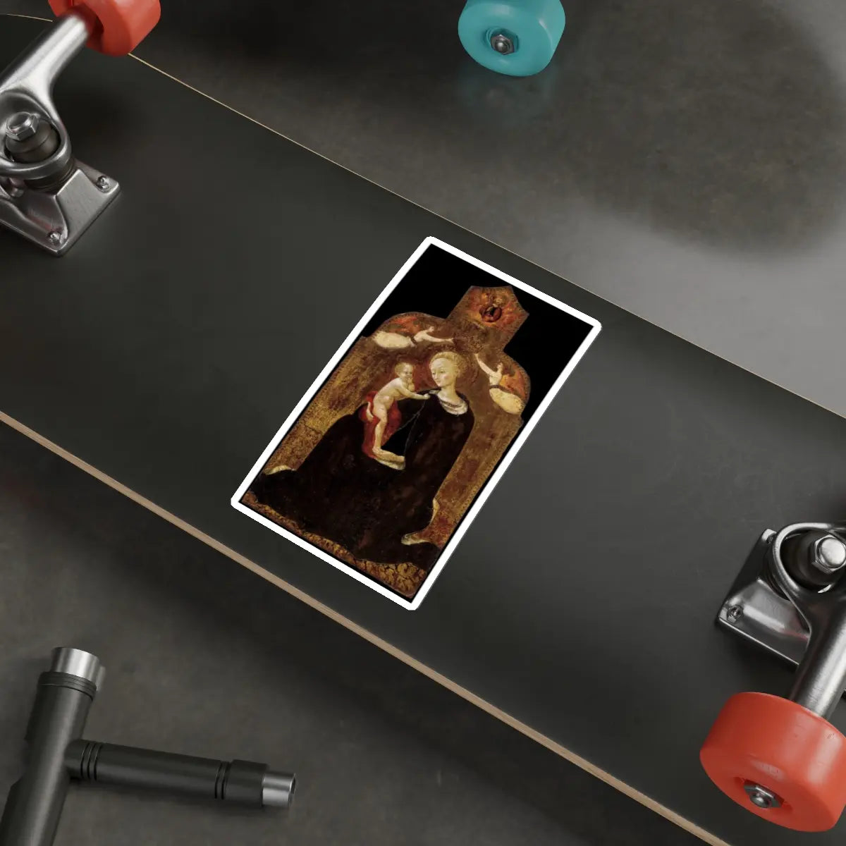 SKU:22853595104231672043 Sticker types:White Shape:Die-Cut Sizes:6" × 6"