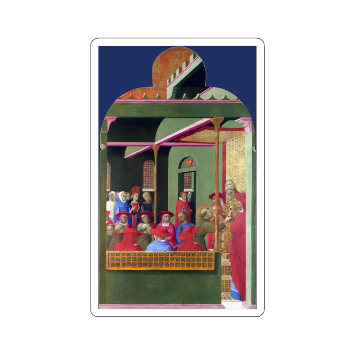 SKU:28255382838049305906 Sticker types:White Shape:Die-Cut Sizes:2" × 2"