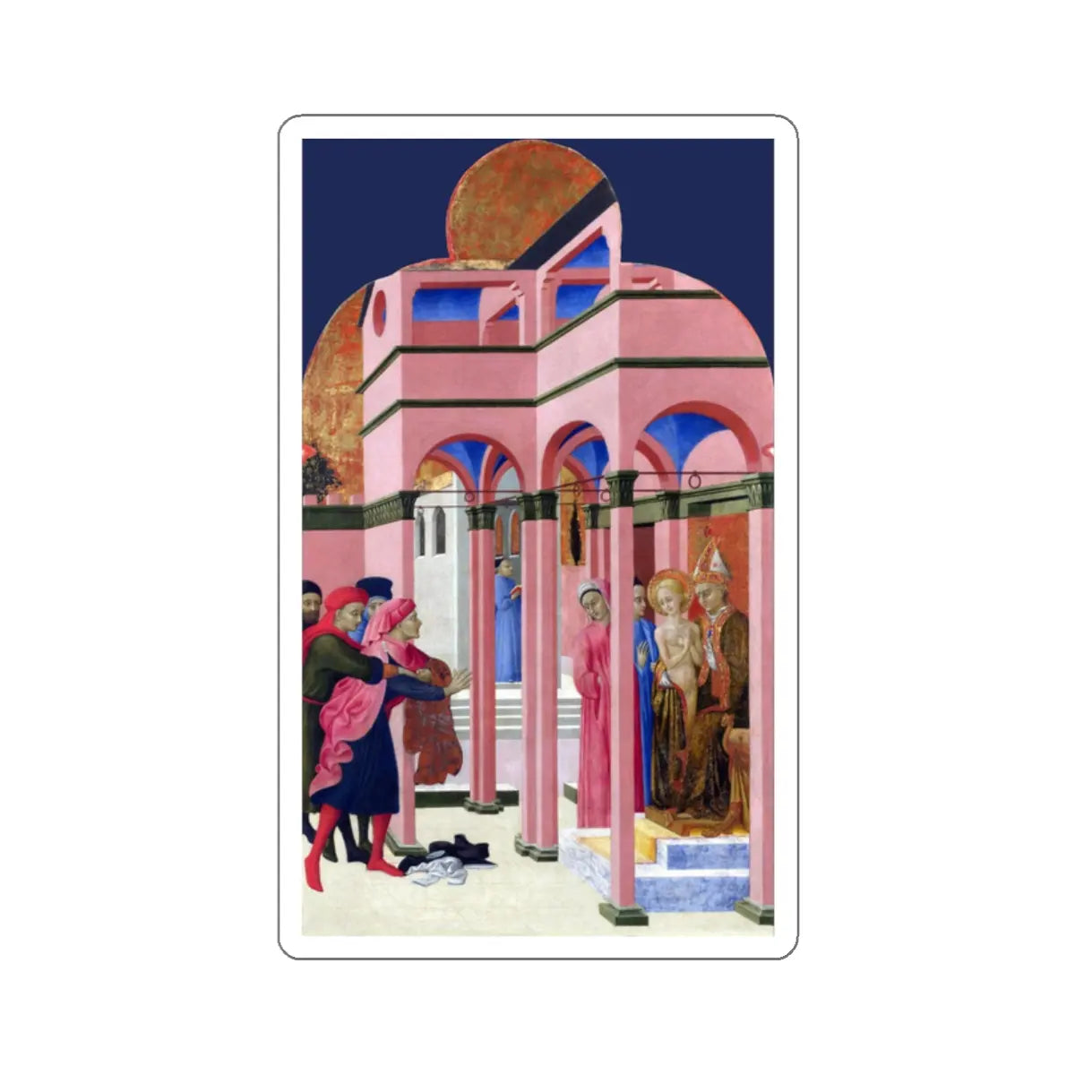 SKU:28108268881428858162 Sticker types:White Shape:Die-Cut Sizes:2" × 2"