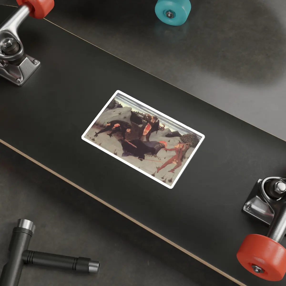 SKU:24335631476286400831 Sticker types:White Shape:Die-Cut Sizes:5" × 5"