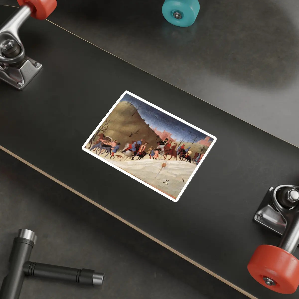 SKU:31760505801480860046 Sticker types:White Shape:Die-Cut Sizes:5" × 5"