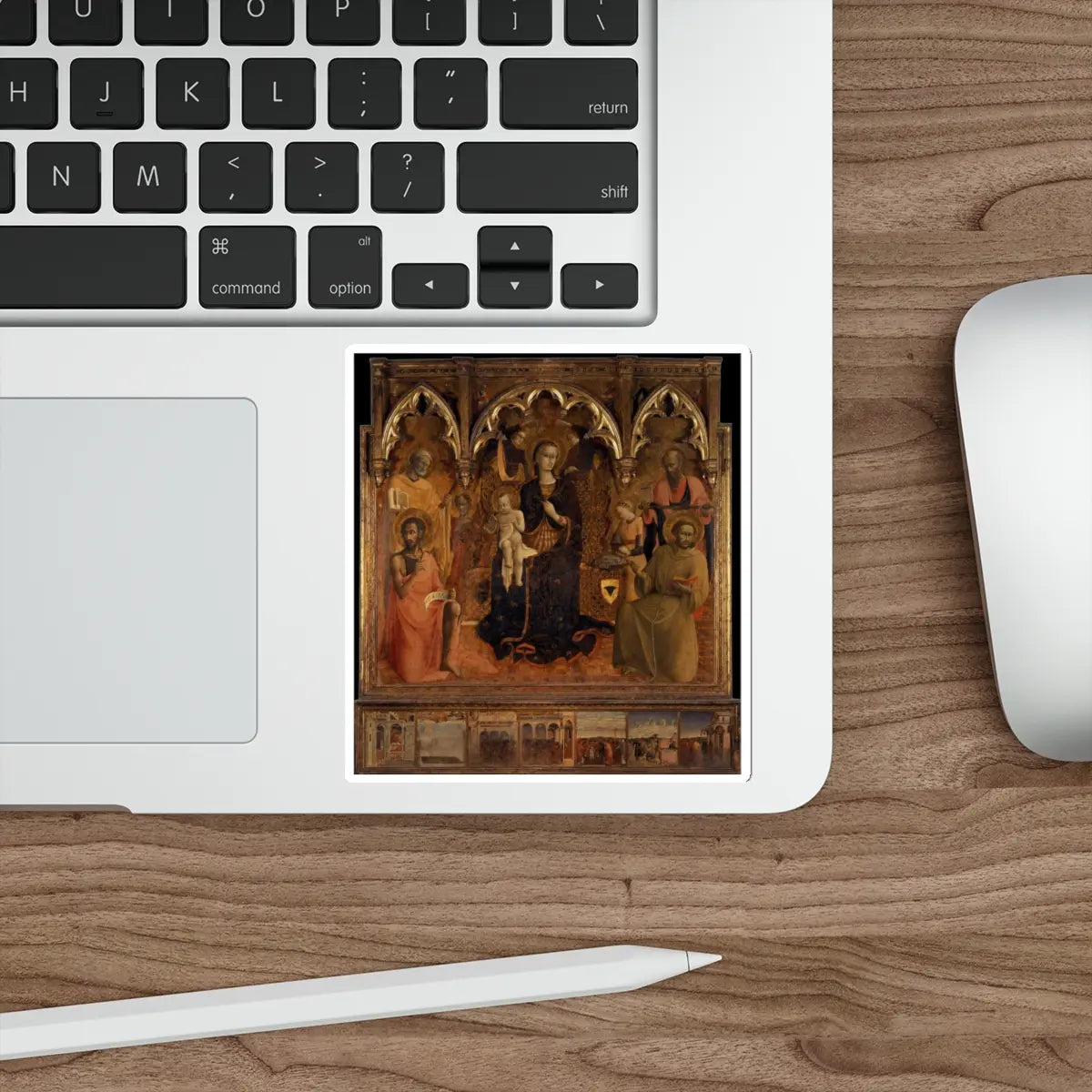 SKU:10206583908247482049 Sticker types:White Shape:Die-Cut Sizes:4" × 4"