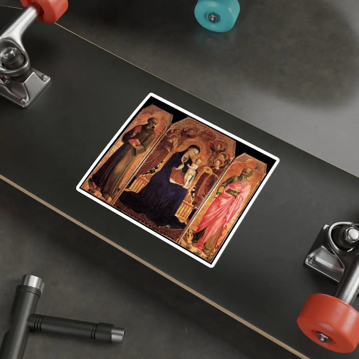 SKU:14405923909826177845 Sticker types:White Shape:Die-Cut Sizes:6" × 6"