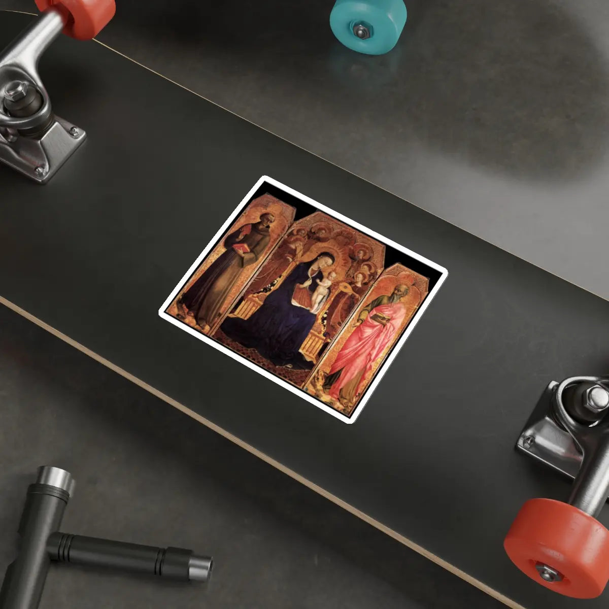 SKU:79500796535998995845 Sticker types:White Shape:Die-Cut Sizes:5" × 5"