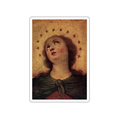 SASSOFERRATO - Madonna at Prayer (Artwork) STICKER Vinyl Die-Cut Decal White Die-Cut 4 Inch - The Sticker Space