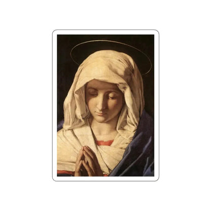 SASSOFERRATO - Madonna in Prayer (Artwork) STICKER Vinyl Die-Cut Decal - The Sticker Space