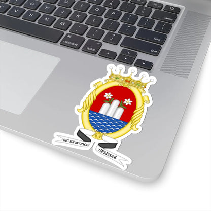 Sassuolo-Stemma (Italy) (Coat of Arms) STICKER Vinyl Kiss-Cut Decal - The Sticker Space