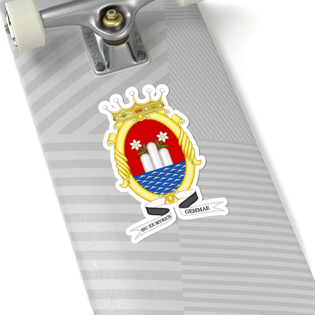 Sassuolo-Stemma (Italy) (Coat of Arms) STICKER Vinyl Kiss-Cut Decal - The Sticker Space