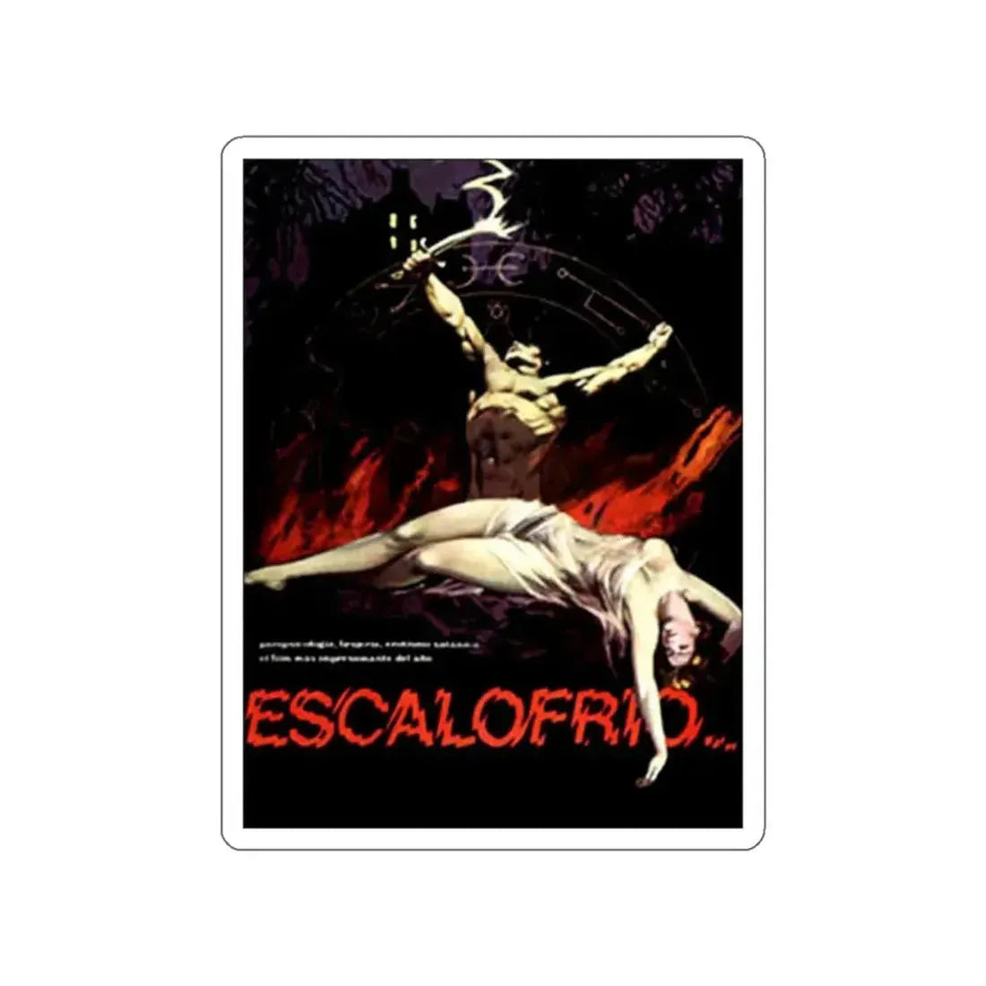 SATAN'S BLOOD 1978 Movie Poster STICKER Vinyl Die-Cut Decal 2 Inch - The Sticker Space