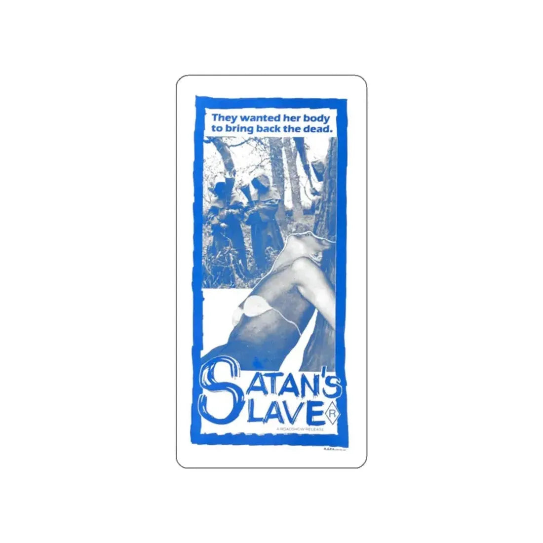 SATAN'S SLAVE (3) 1976 Movie Poster STICKER Vinyl Die-Cut Decal 2 Inch - The Sticker Space