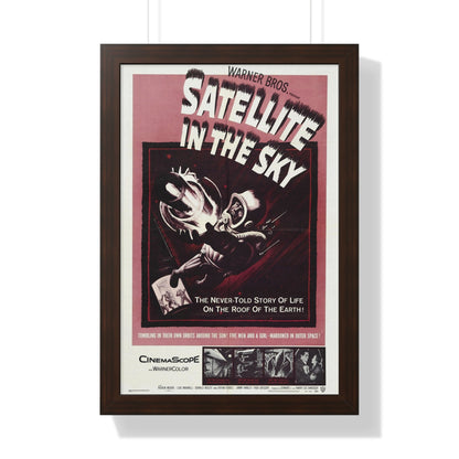 SATTELITE IN THE SKY 1956 - Framed Movie Poster-16″ x 24″-The Sticker Space