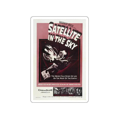 SATTELITE IN THE SKY 1956 Movie Poster STICKER Vinyl Die-Cut Decal 3 Inch - The Sticker Space
