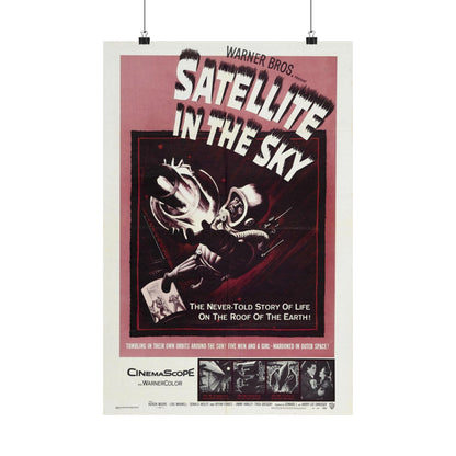 SATTELITE IN THE SKY 1956 - Paper Movie Poster-16″ x 24″-The Sticker Space