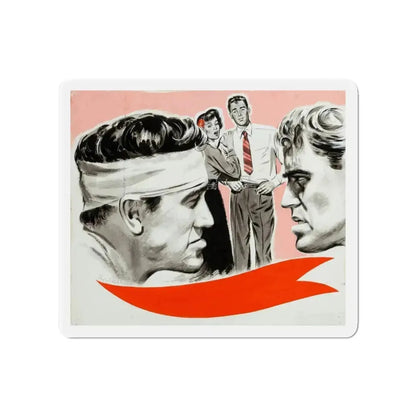 Saturday Home Magazine Illustration (King Features Syndicate, 1948) (Magazine Illustration) Refrigerator Magnet 4 Inch Die-Cut - The Sticker Space