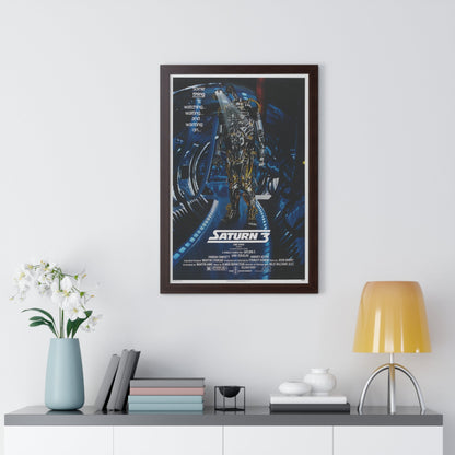 SATURN 3 1980 - Framed Movie Poster-The Sticker Space