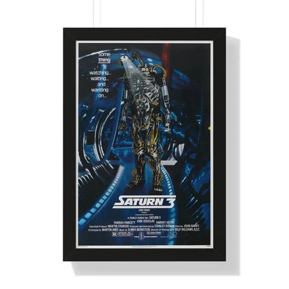 SATURN 3 1980 - Framed Movie Poster - The Sticker Space