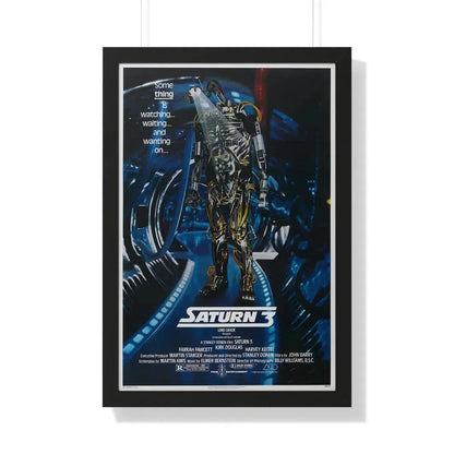 SATURN 3 1980 - Framed Movie Poster - The Sticker Space