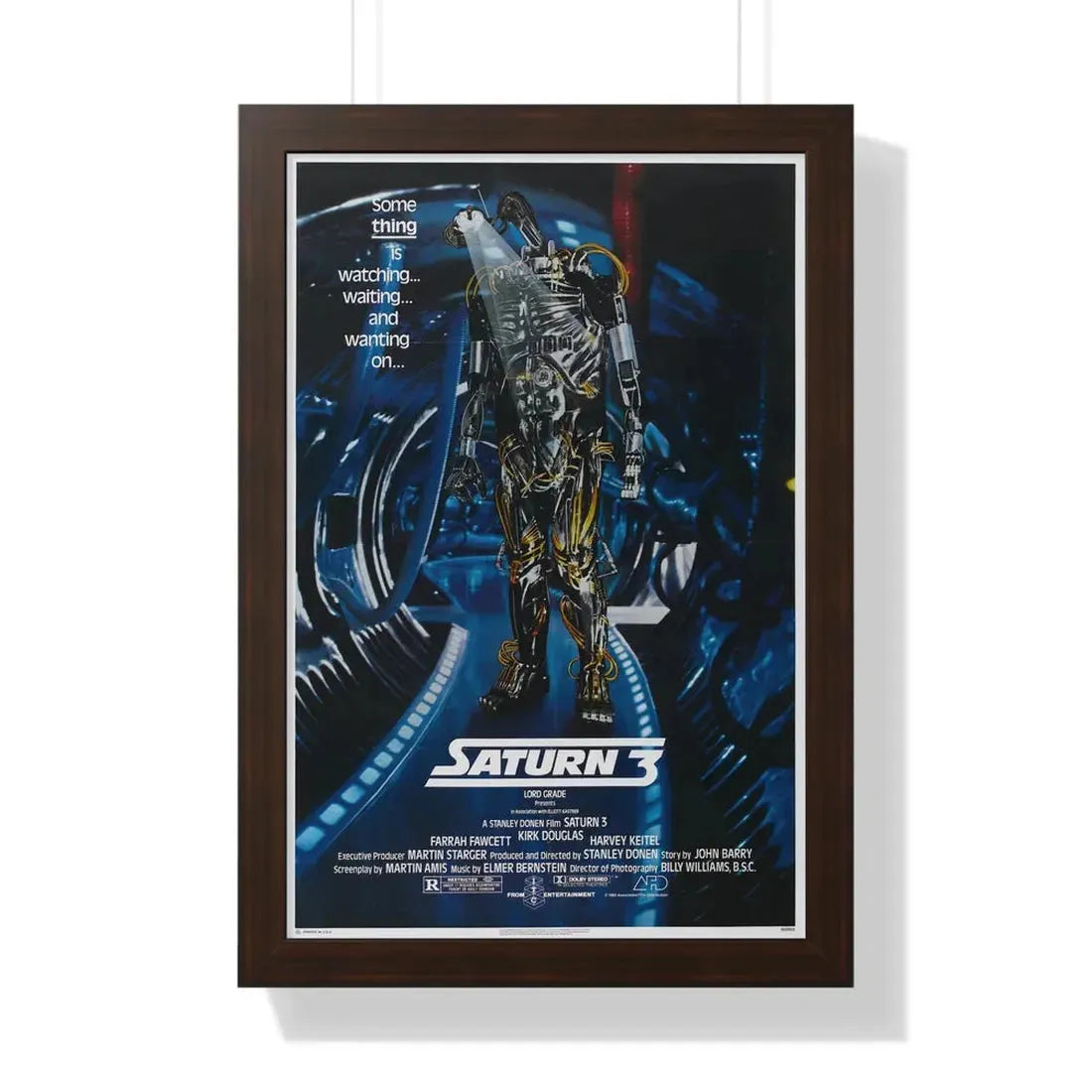 SATURN 3 1980 - Framed Movie Poster - The Sticker Space